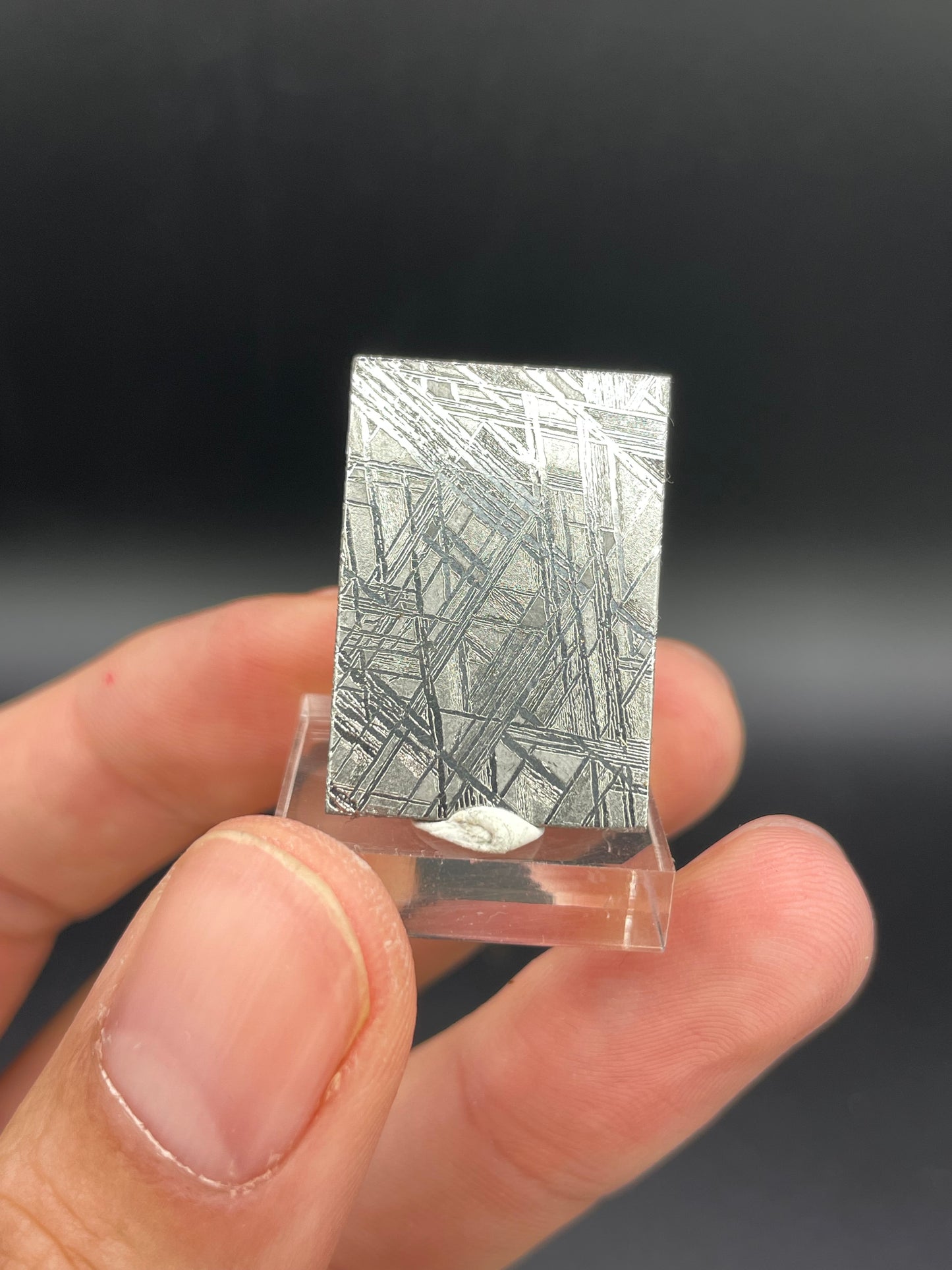 Muonionalusta Meteorite Slice from Norrbotten, Sweden