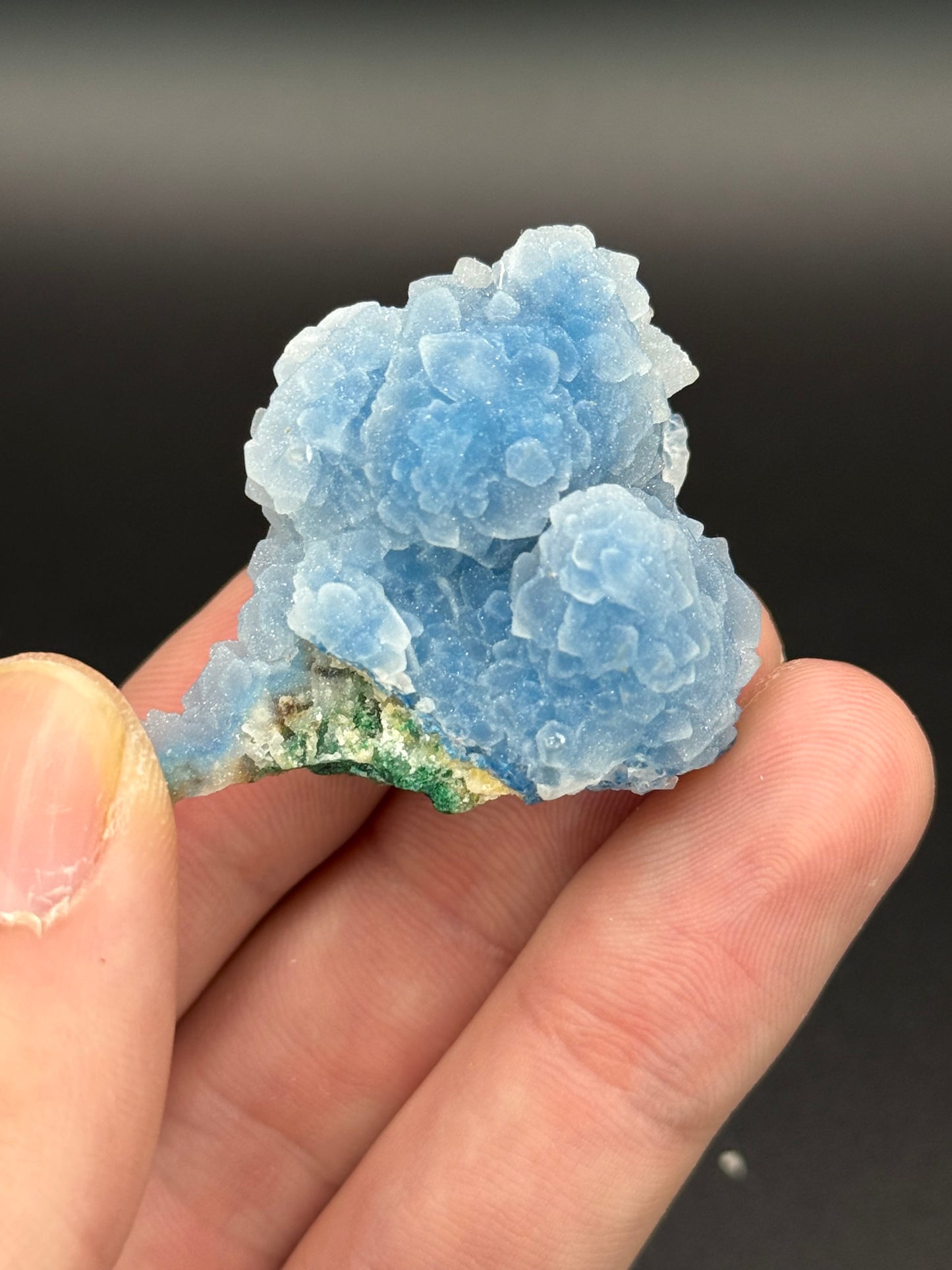 Shattuckite in Quartz, Kunene Region, Namibia