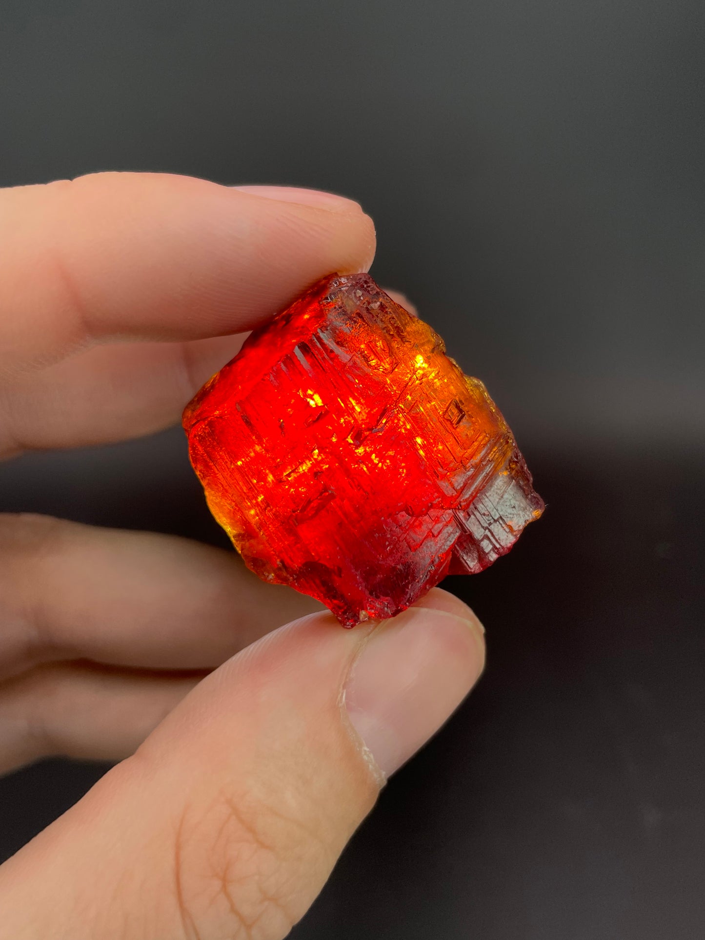 Spessartine, Komu Mine, Oyo State, Nigeria
