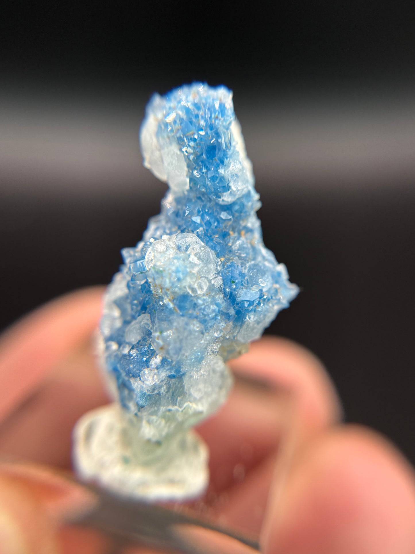 Shattuckite in Quartz, Kunene Region, Namibia