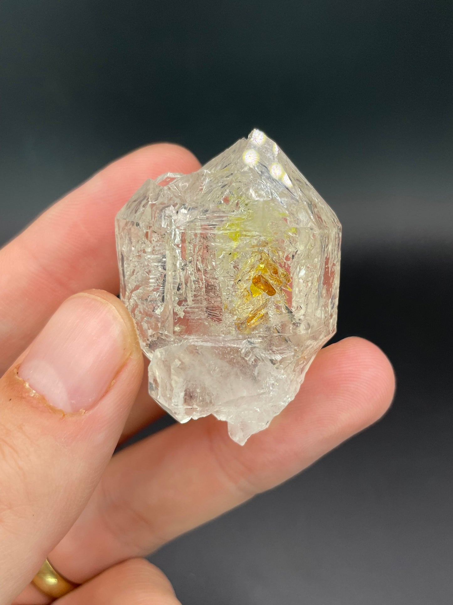 Petroleum included Quartz, Madirobe, Tsaratanana, Mahajanga, Madagascar