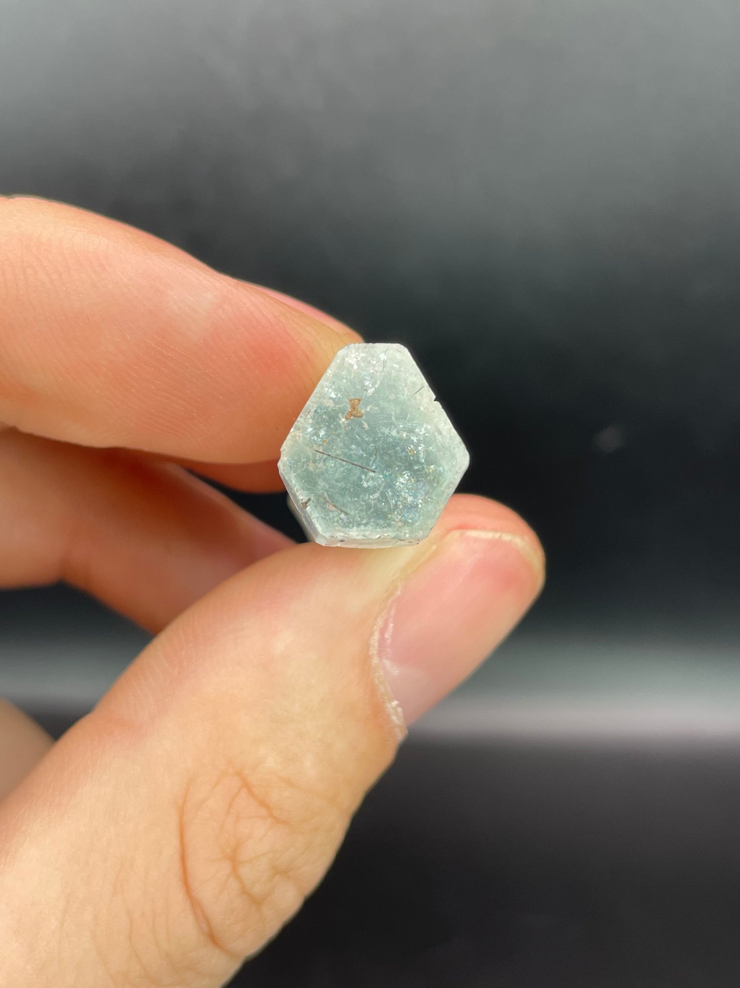 Aquamarine Scepter, Erongo Mtns, Namibia