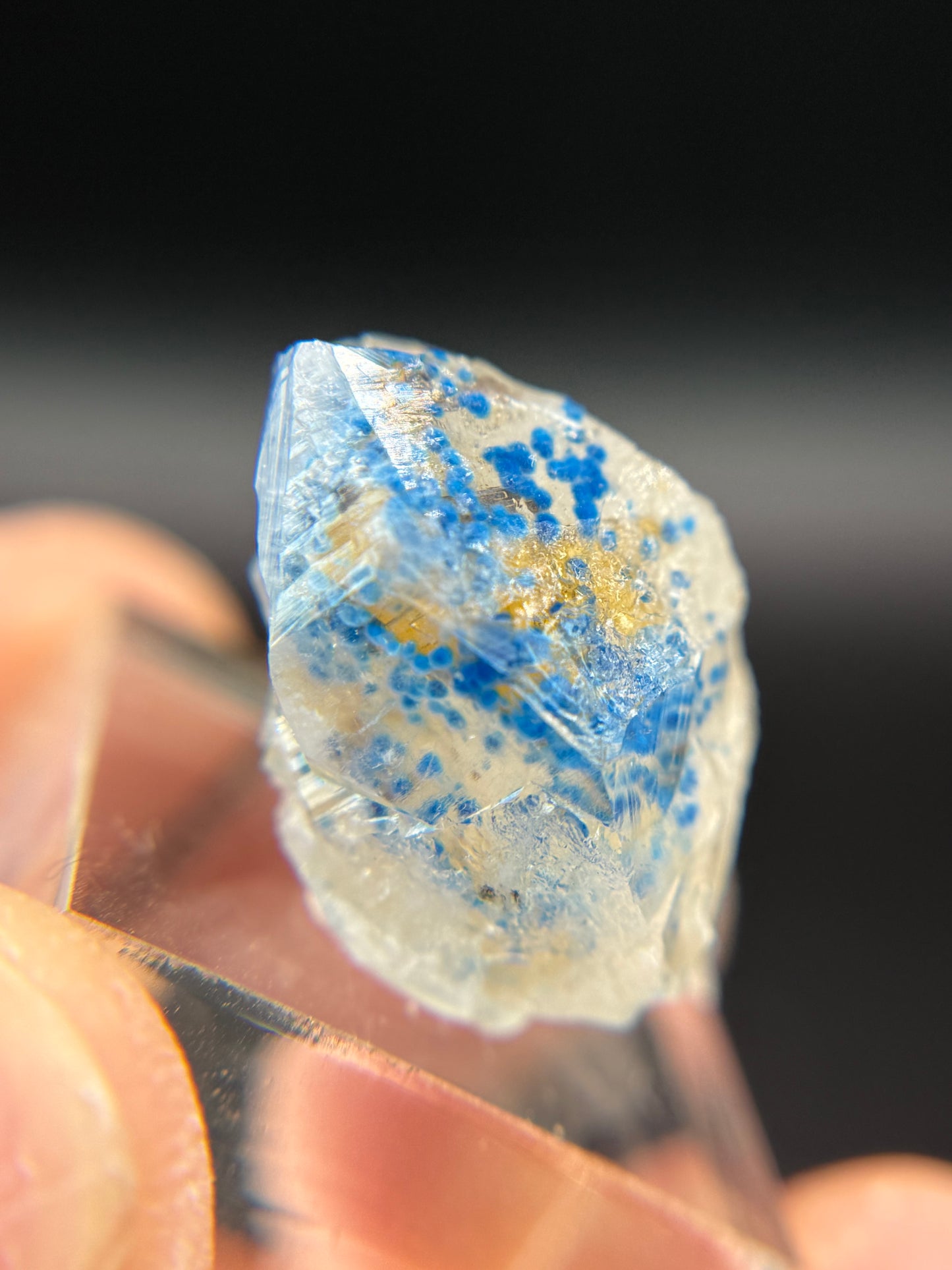 Shattuckite and Quartz, Kunene Region, Namibia