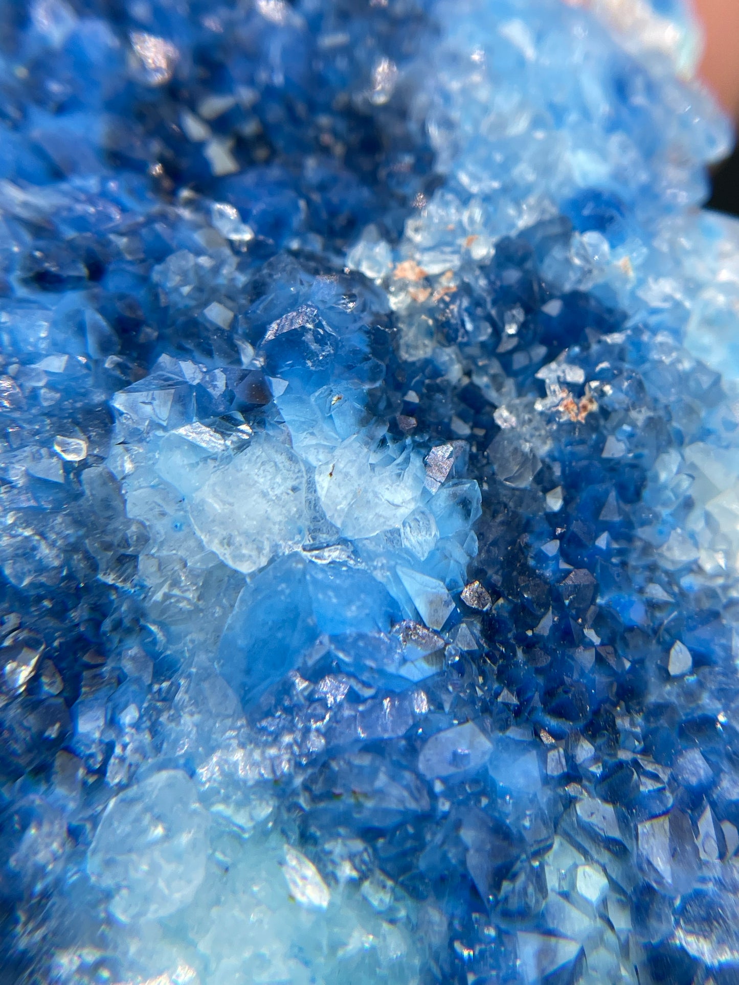 Shattuckite, Chrysocolla, Quartz 992 Level, Milpillas Mine, Cuitaca, Sonora, Mexico