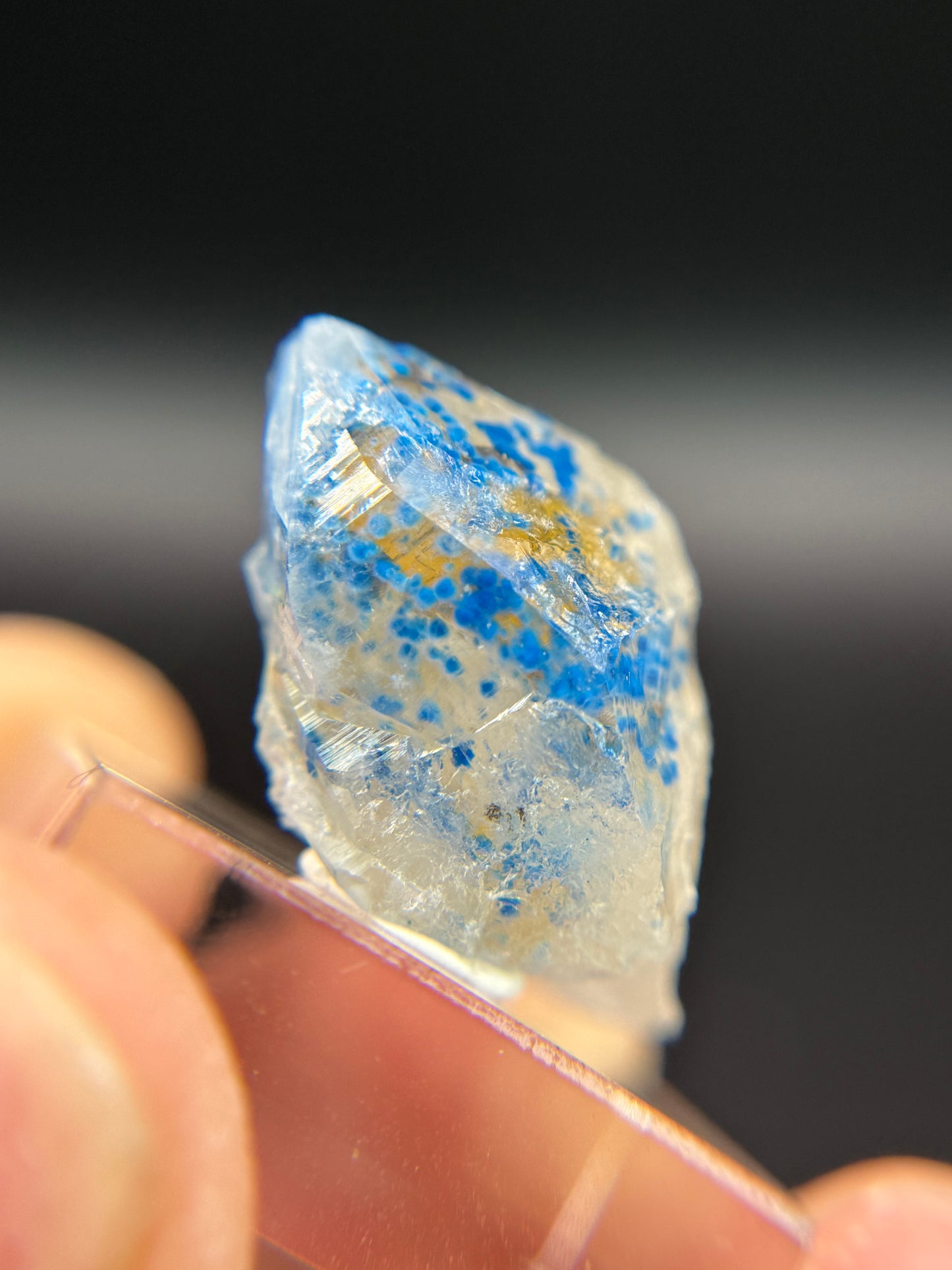 Shattuckite and Quartz, Kunene Region, Namibia
