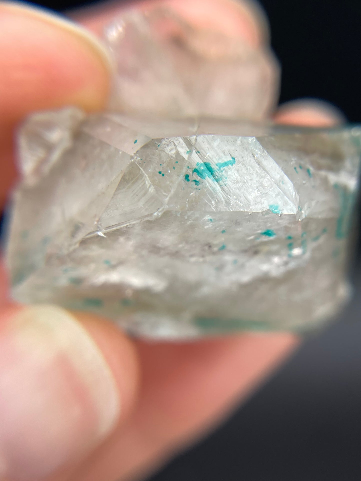 Dioptase and Quartz, Kunene Region, Namibia