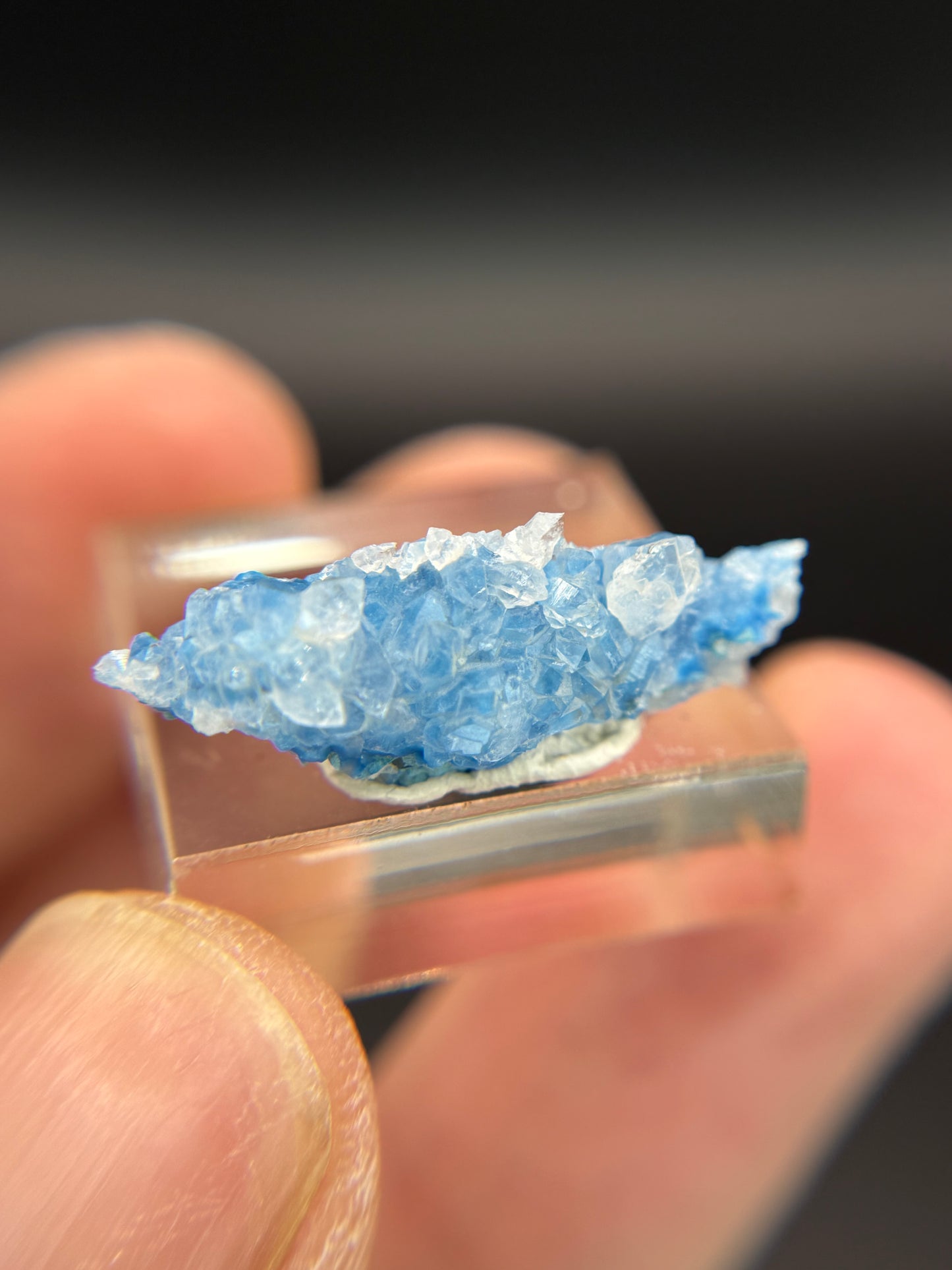 Shattuckite in Quartz, Kunene Region, Namibia