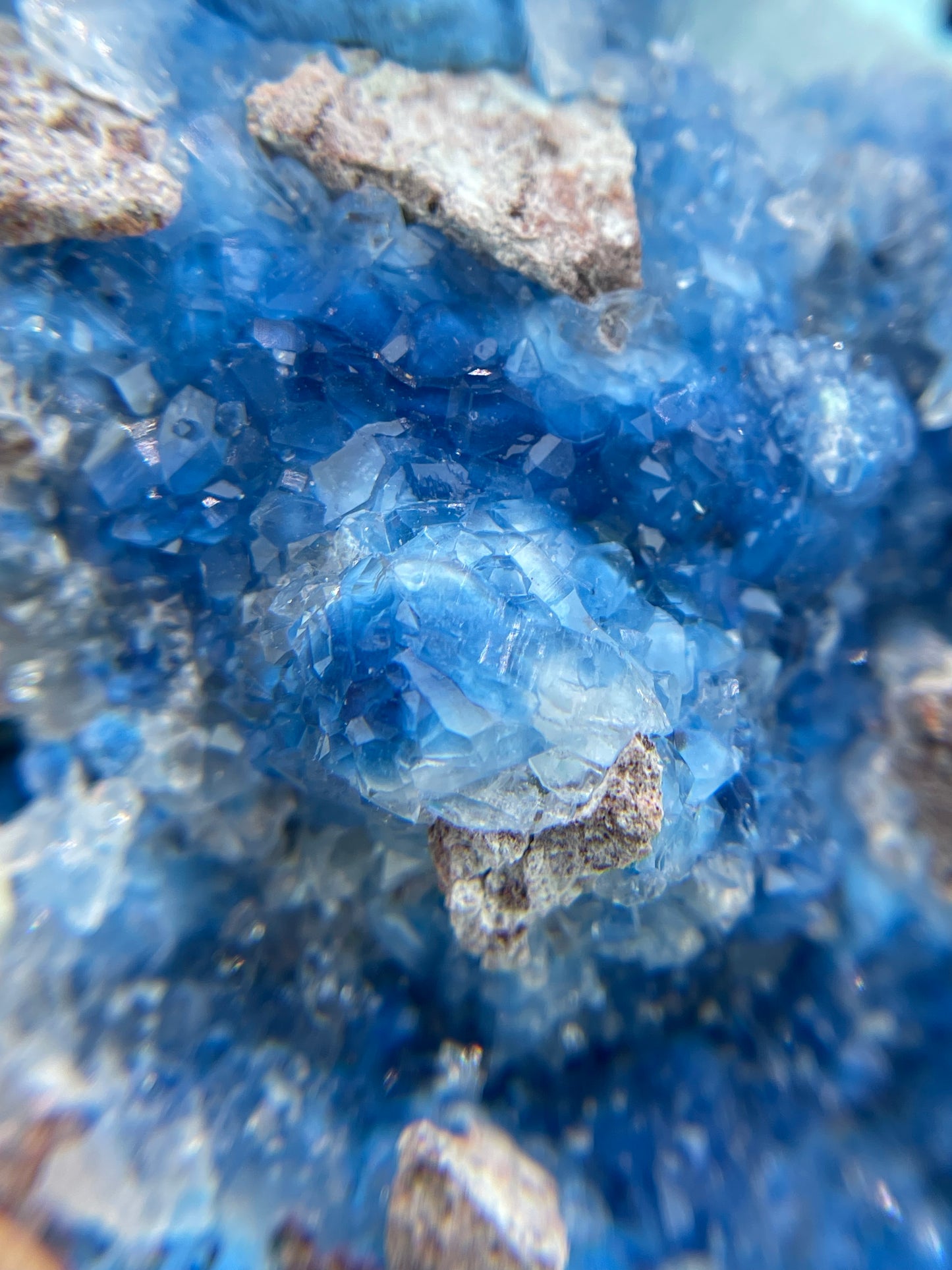 Shattuckite, Chrysocolla, Quartz