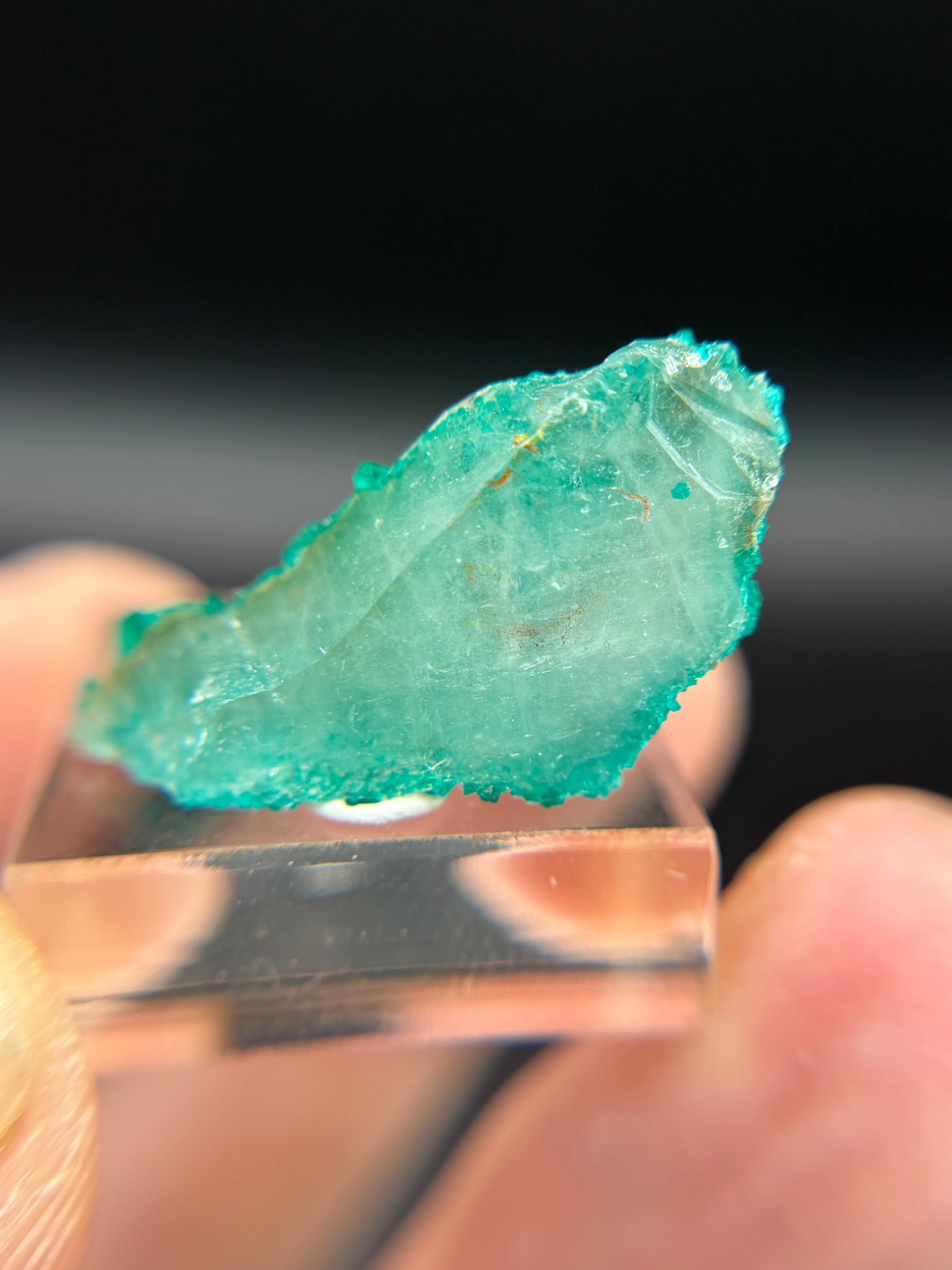 Dioptase and Quartz, Kunene Region, Namibia