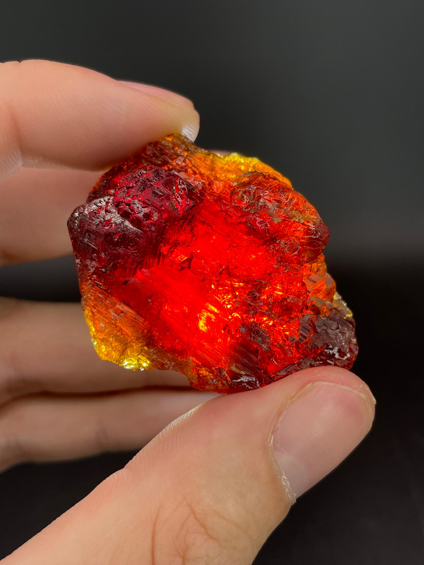 Spessartine, Komu Mine, Oyo State, Nigeria