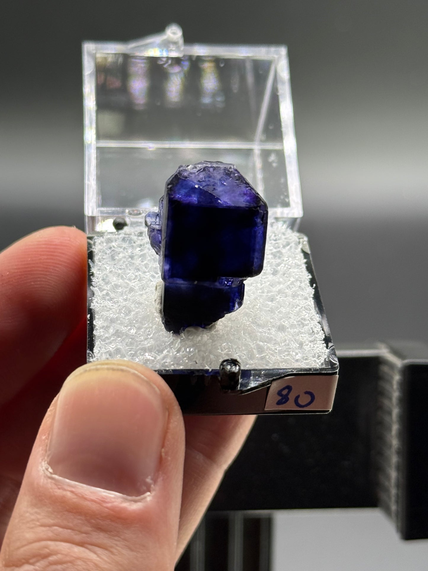 Fluorite (color change), Mandinga Mine, Laguna Brava, Loboy District, Unión Department, Córdoba Province, Argentina.