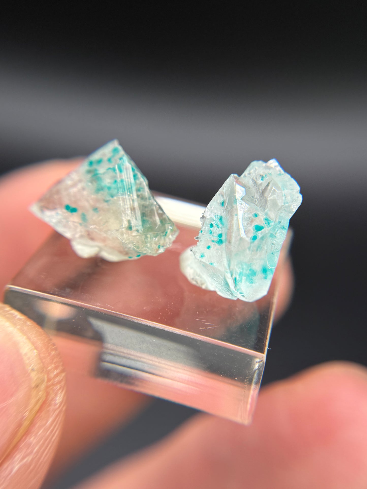 Dioptase, Kunene Region, Namibia