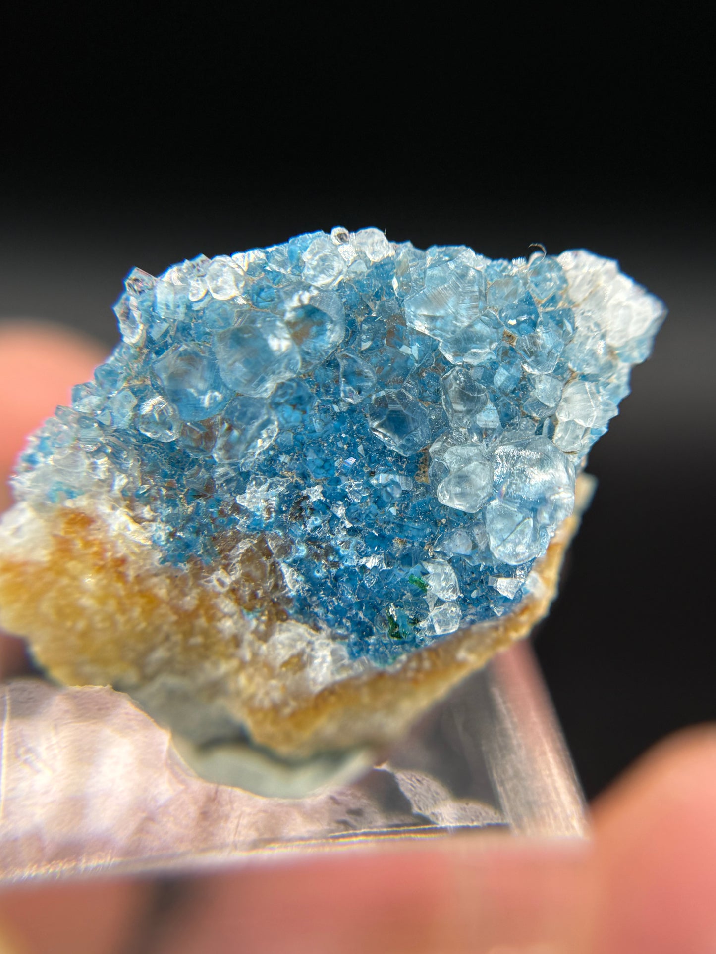 Shattuckite and Quartz, Kunene Region, Namibia