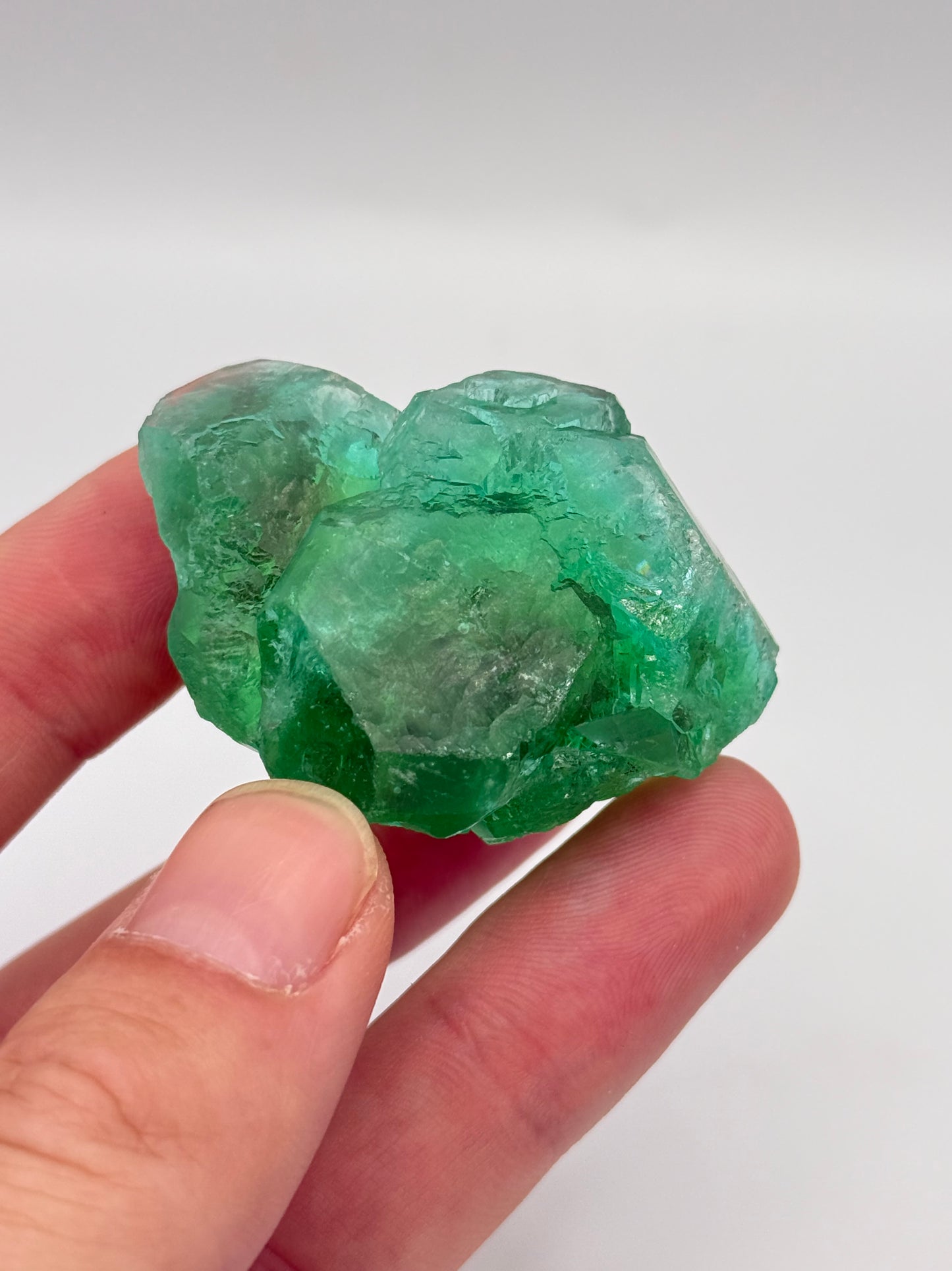 Fluorite, Milpo mine, Atacocha, Pasco Prov., Peru