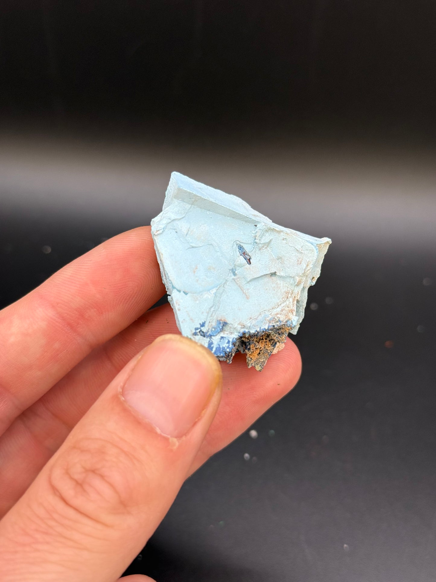 Shattuckite, Kunene Region, Namibia