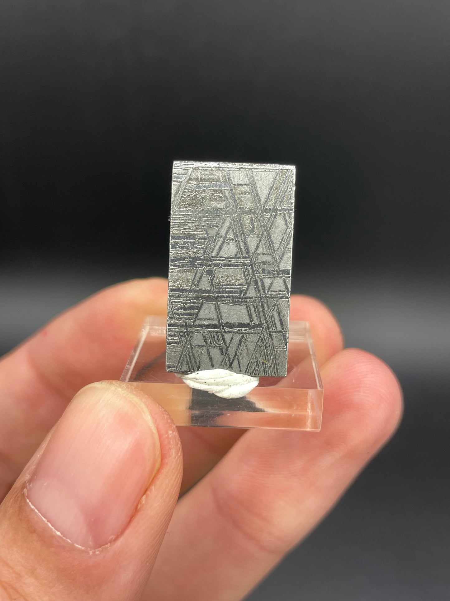 Muonionalusta Meteorite Slice from Norrbotten, Sweden