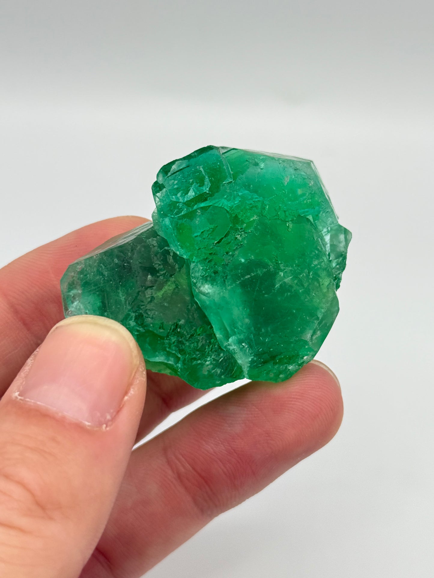 Fluorite, Milpo mine, Atacocha, Pasco Prov., Peru