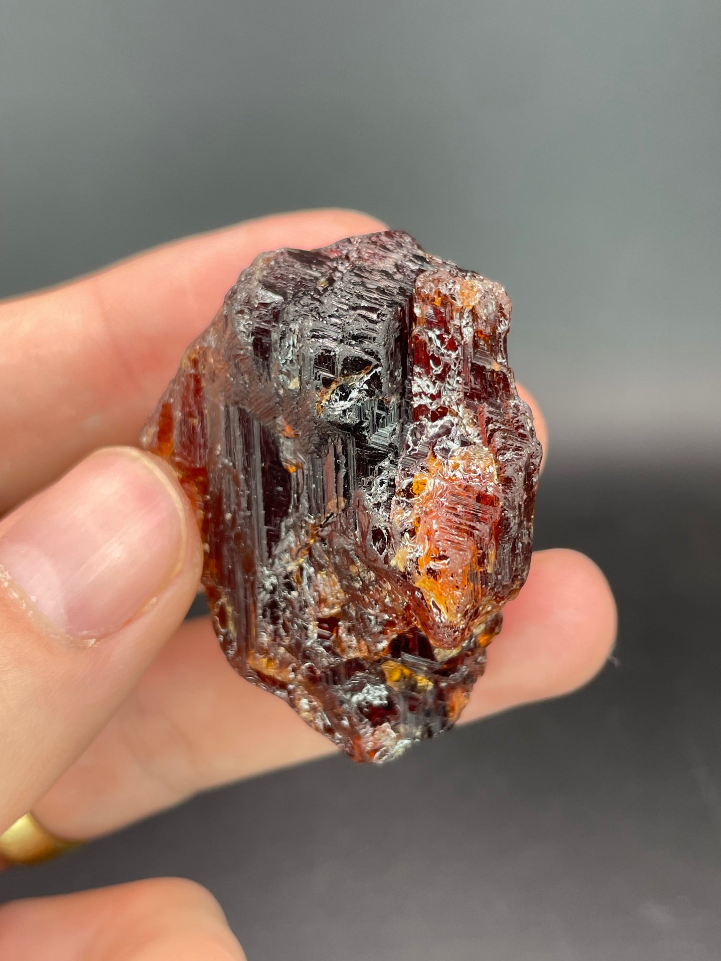 Spessartine, Komu Mine, Oyo State, Nigeria