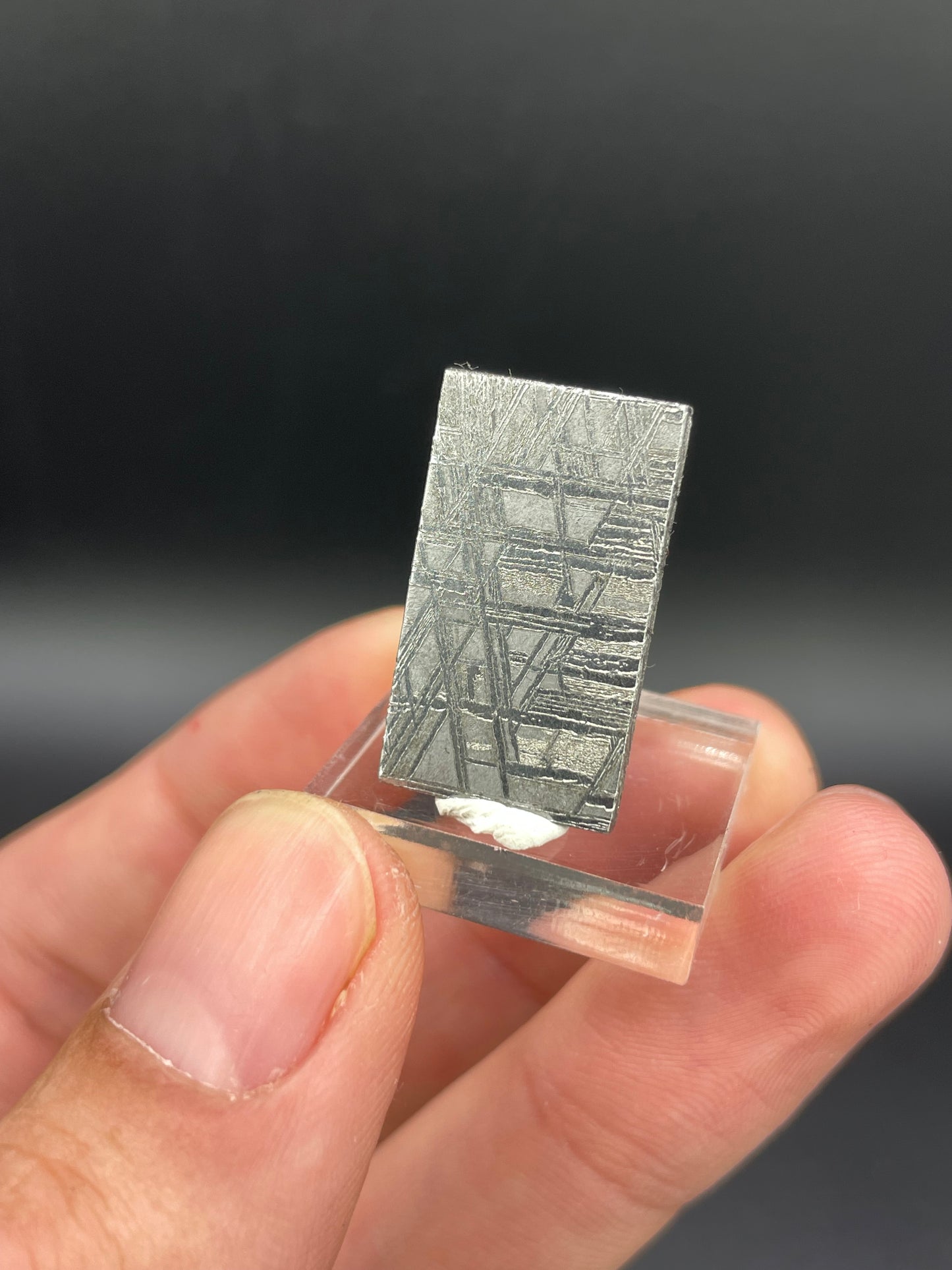 Muonionalusta Meteorite Slice from Norrbotten, Sweden