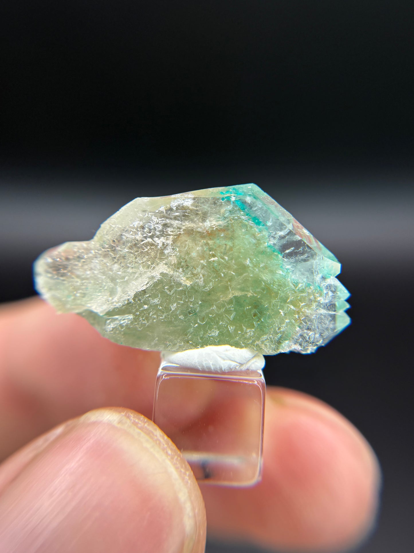 Dioptase and Quartz, Kunene Region, Namibia