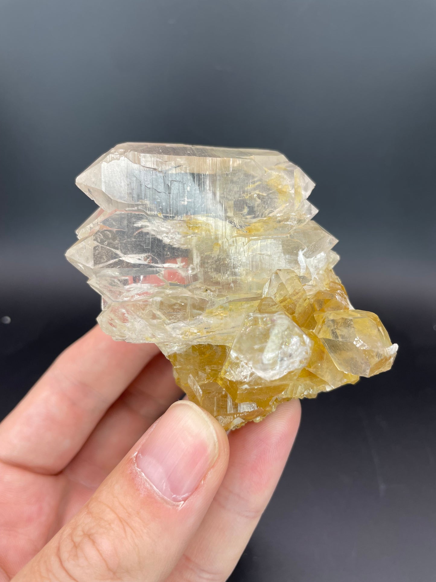 Quartz Gwindel, Oberaargletscher, Grimsel, Bernese Apls, Switzerland