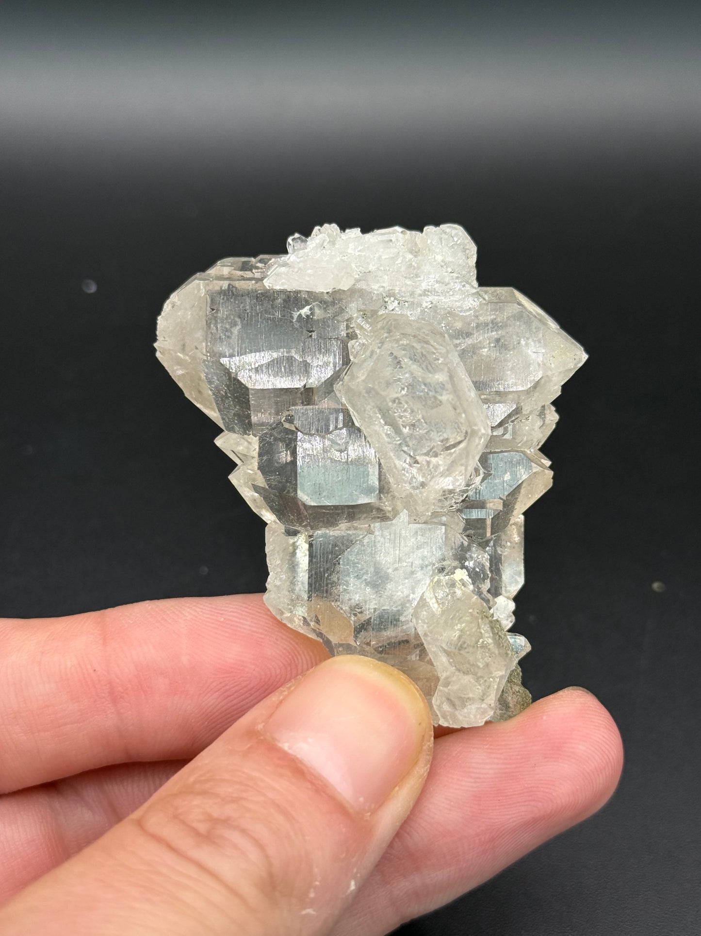 Faden Quartz, Val Cavrein, Disentis, Grisons, Switzerland