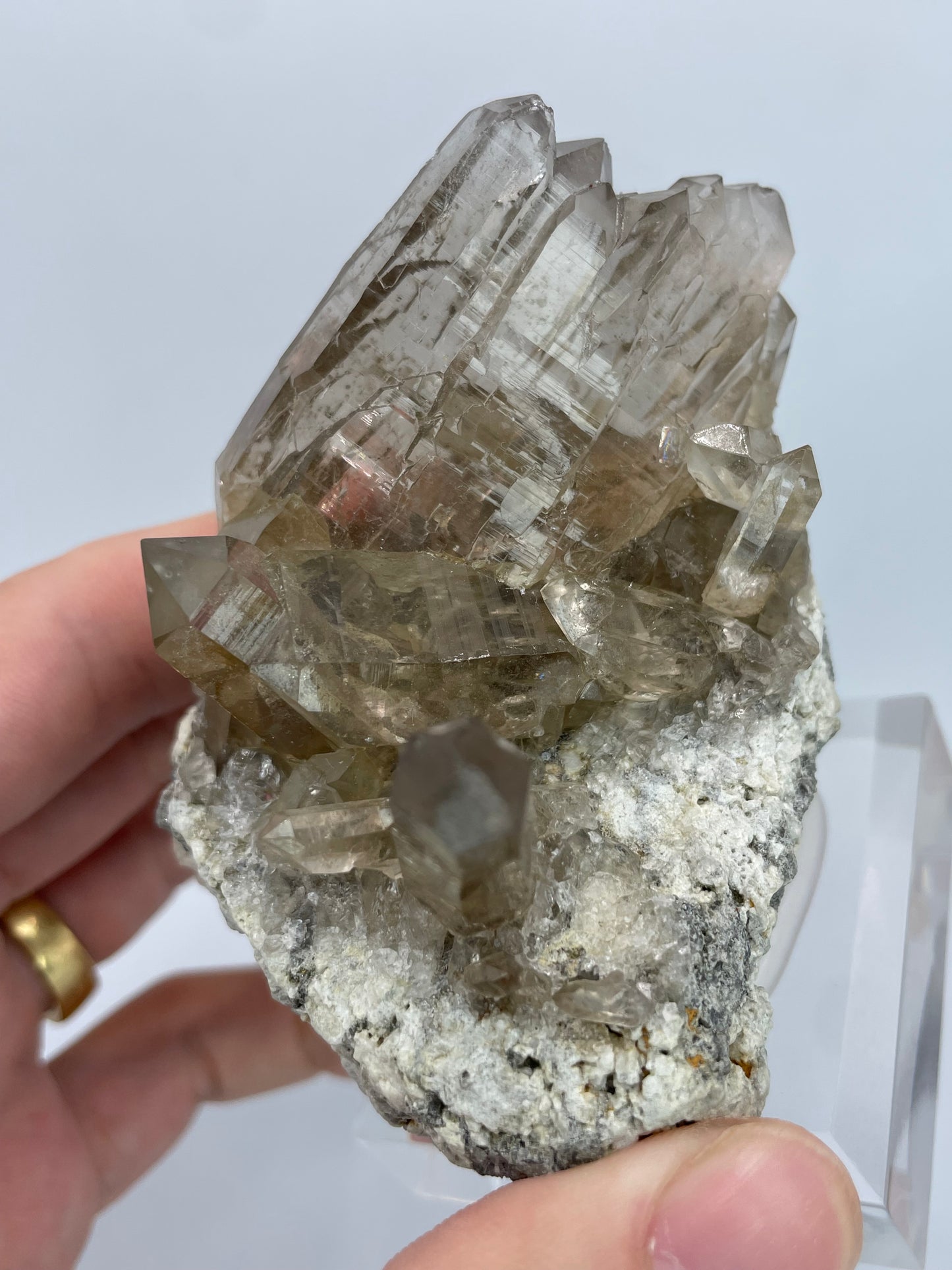 Gwindel Quartz, Marmotta Cleft, Grimsel, Bernese Alps, Switzerland