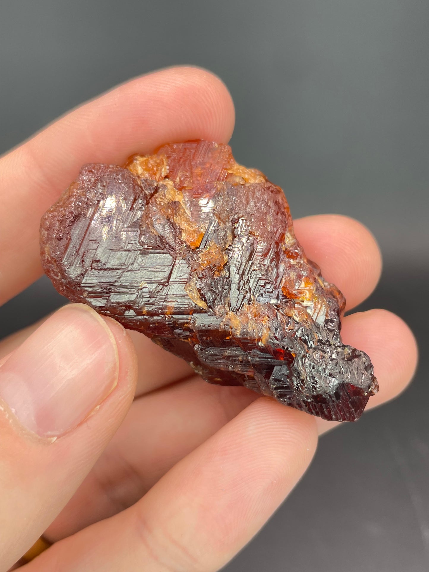 Spessartine, Komu Mine, Oyo State, Nigeria