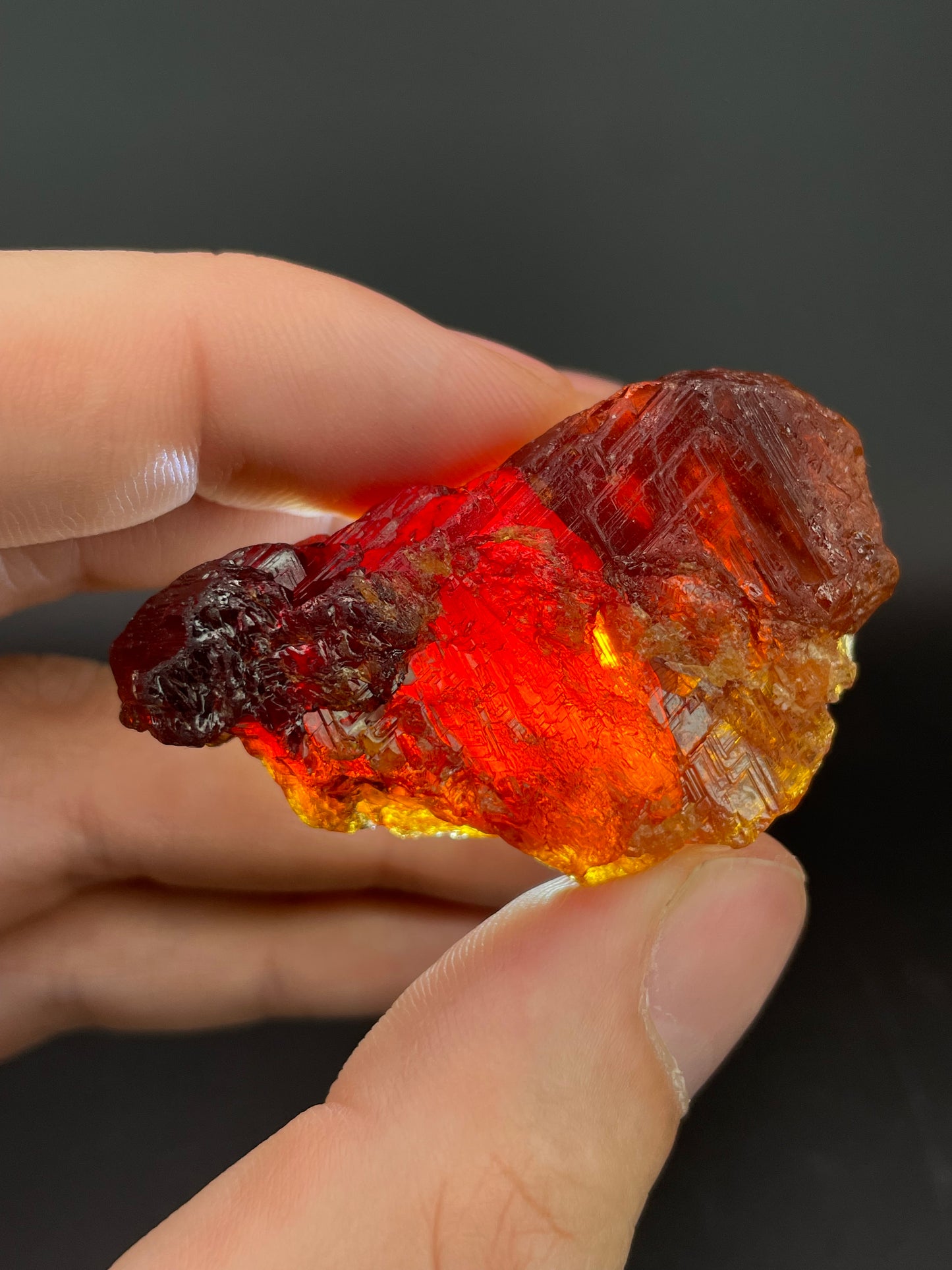 Spessartine, Komu Mine, Oyo State, Nigeria