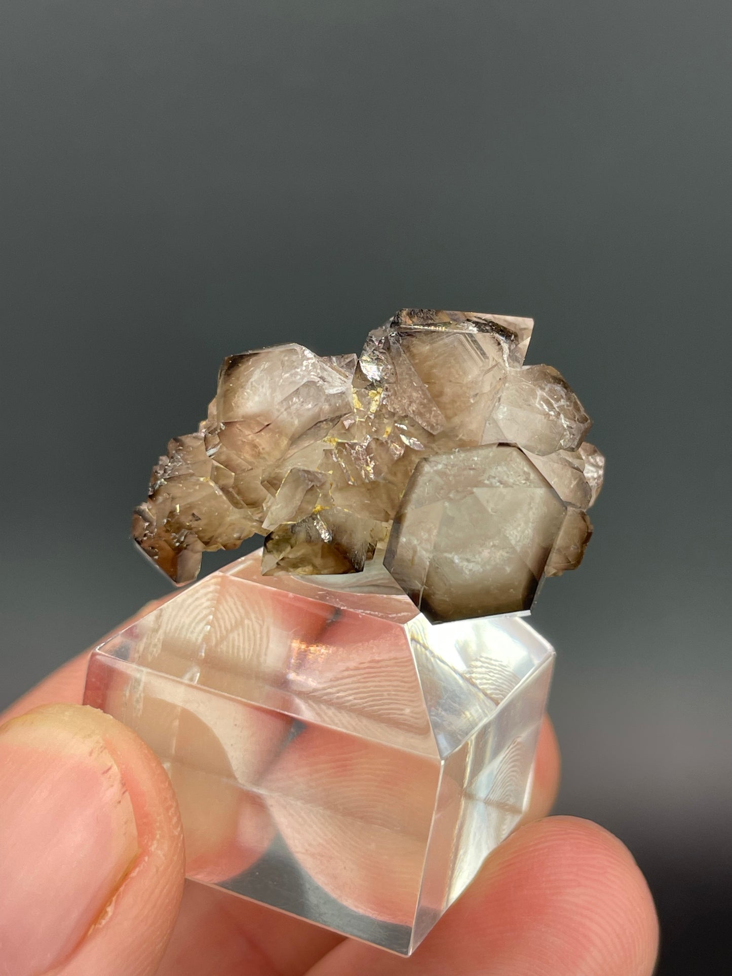 Smoky Quartz, Johanneszeche, Goepfersgruen,, Germany