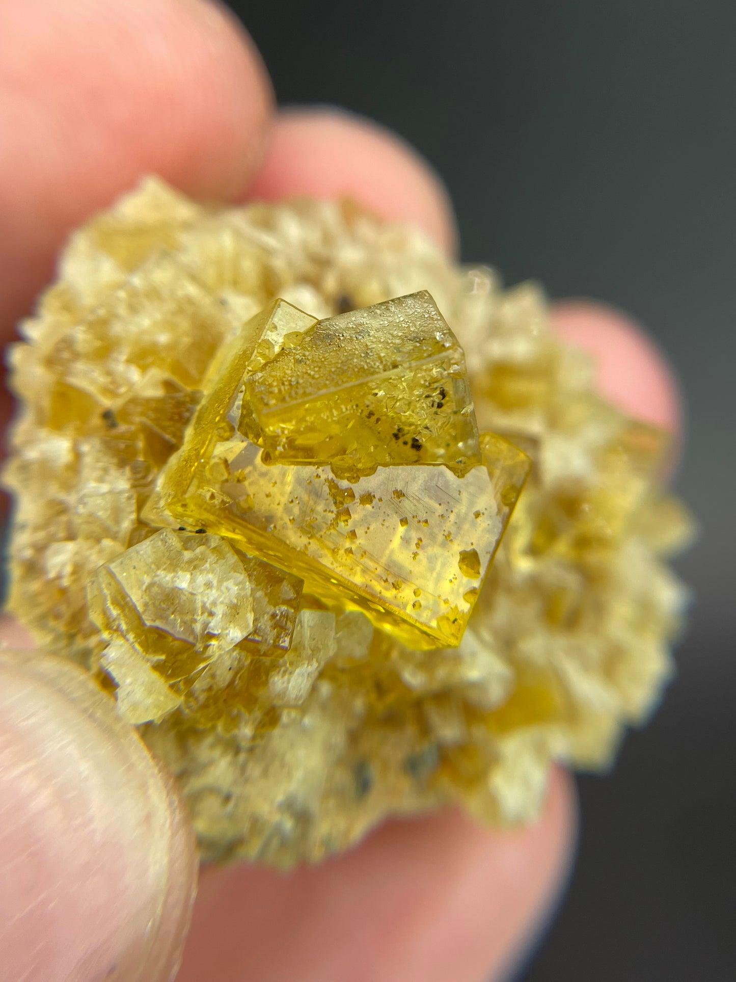 Fluorite, Hilton Mine, Scordale, Cumbria, England
