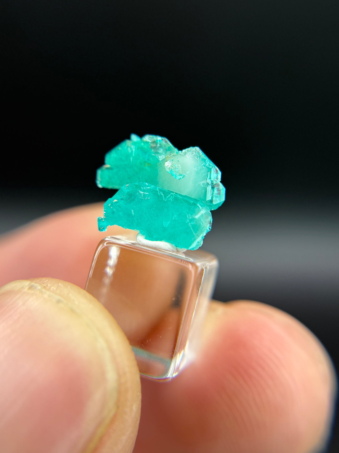 Dioptase and Quartz, Kunene Region, Namibia