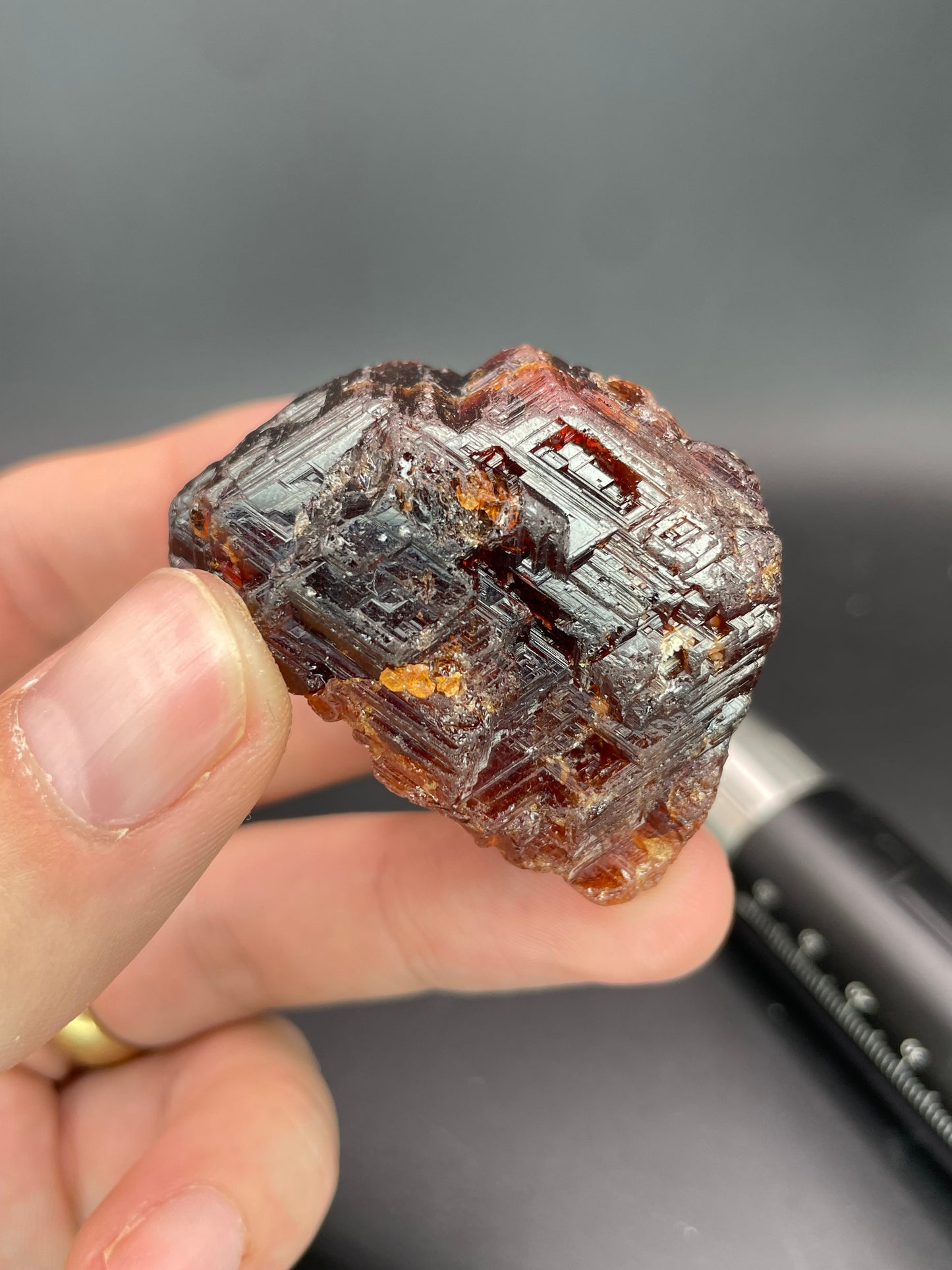 Spessartine, Komu Mine, Oyo State, Nigeria