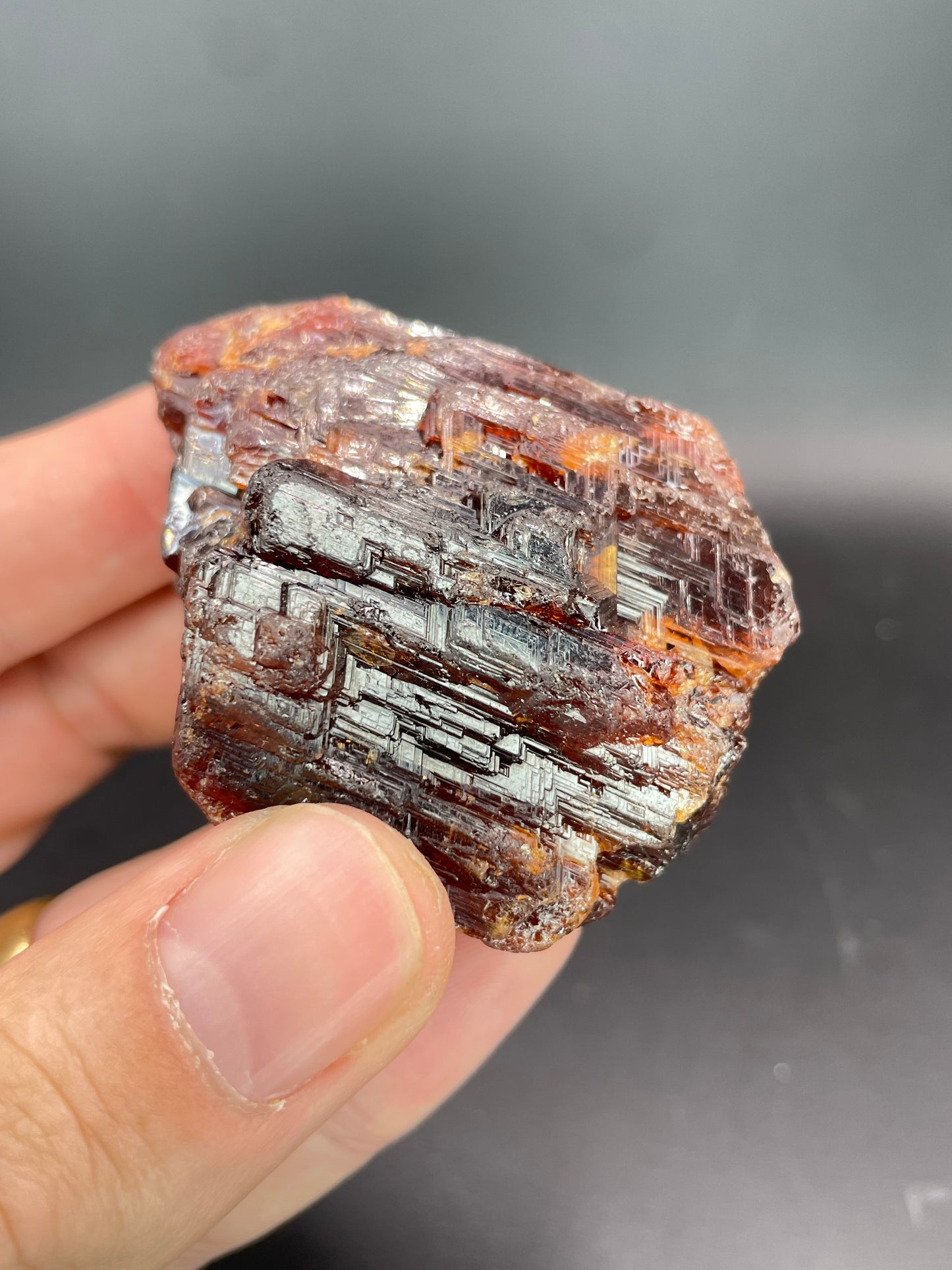 Spessartine, Komu Mine, Oyo State, Nigeria
