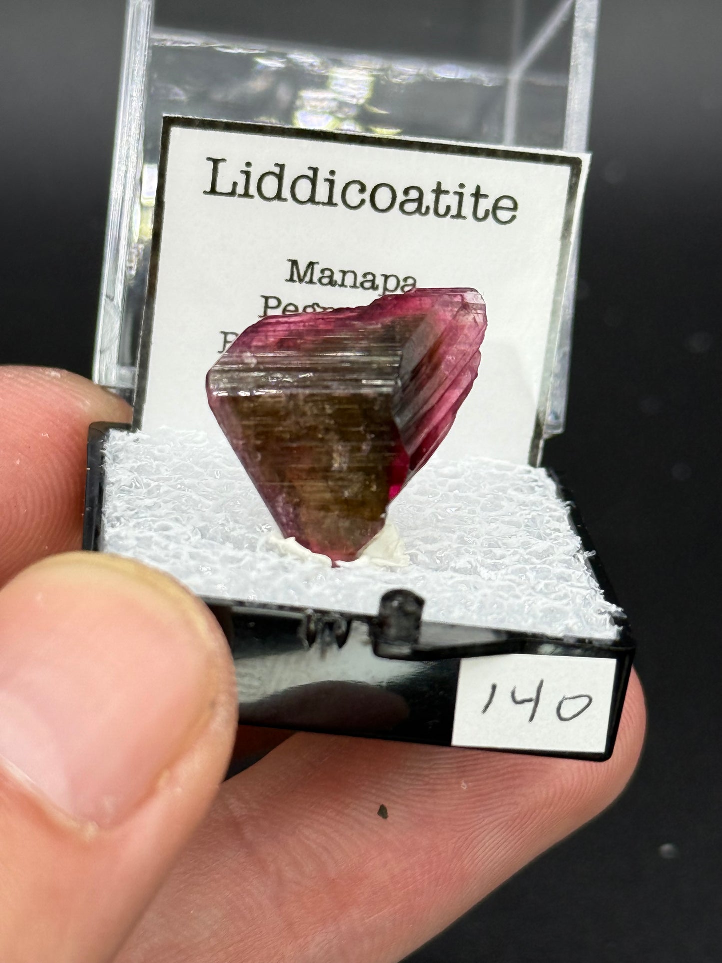 Liddicoatite, Manapa Pegmatite, Betafo District, Madagascar