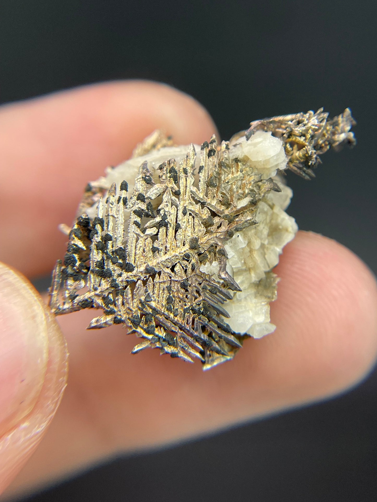 Silver, Spinel Twins, Batopilas, Chihuahua, Mexico