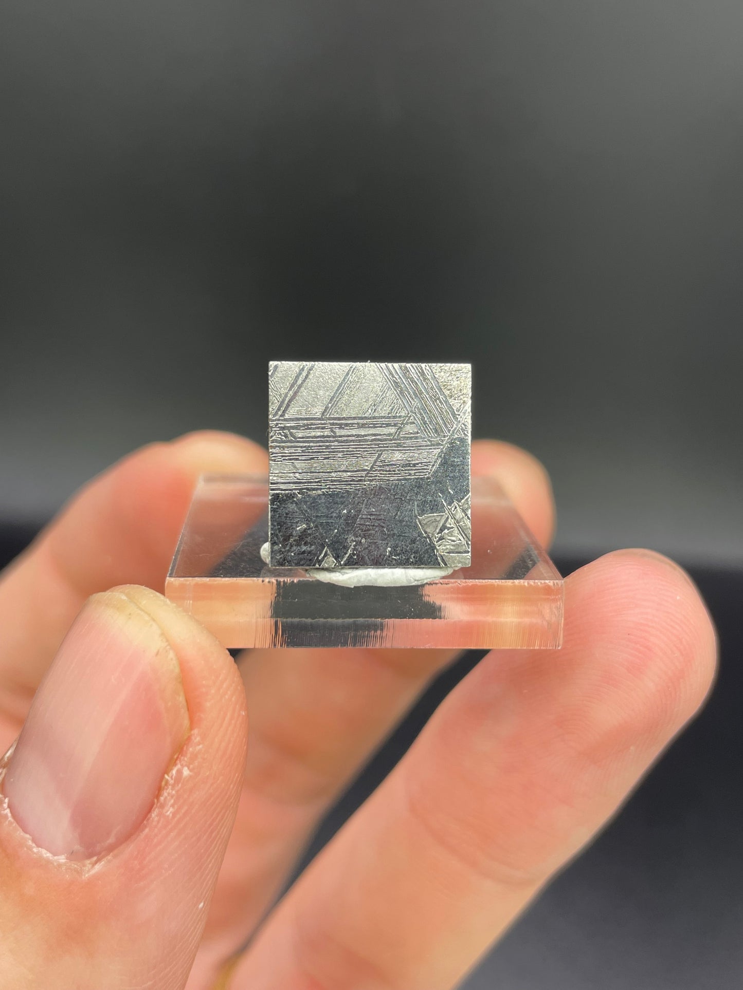 Muonionalusta Meteorite Slice from Norrbotten, Sweden