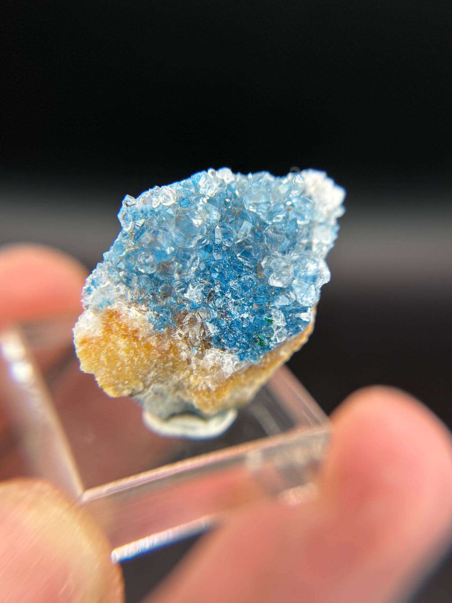 Shattuckite and Quartz, Kunene Region, Namibia