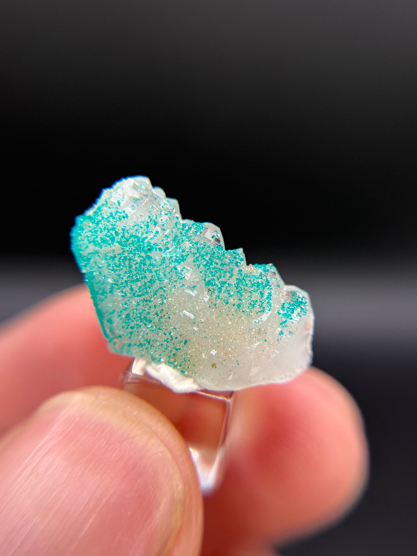 Dioptase and Quartz, Kunene Region, Namibia