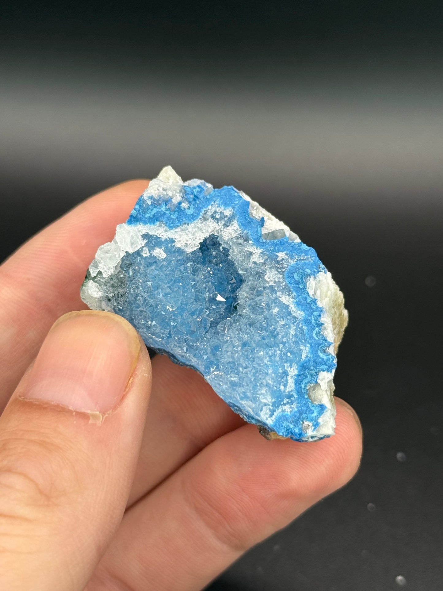 Shattuckite and Quartz, Kunene Region, Namibia