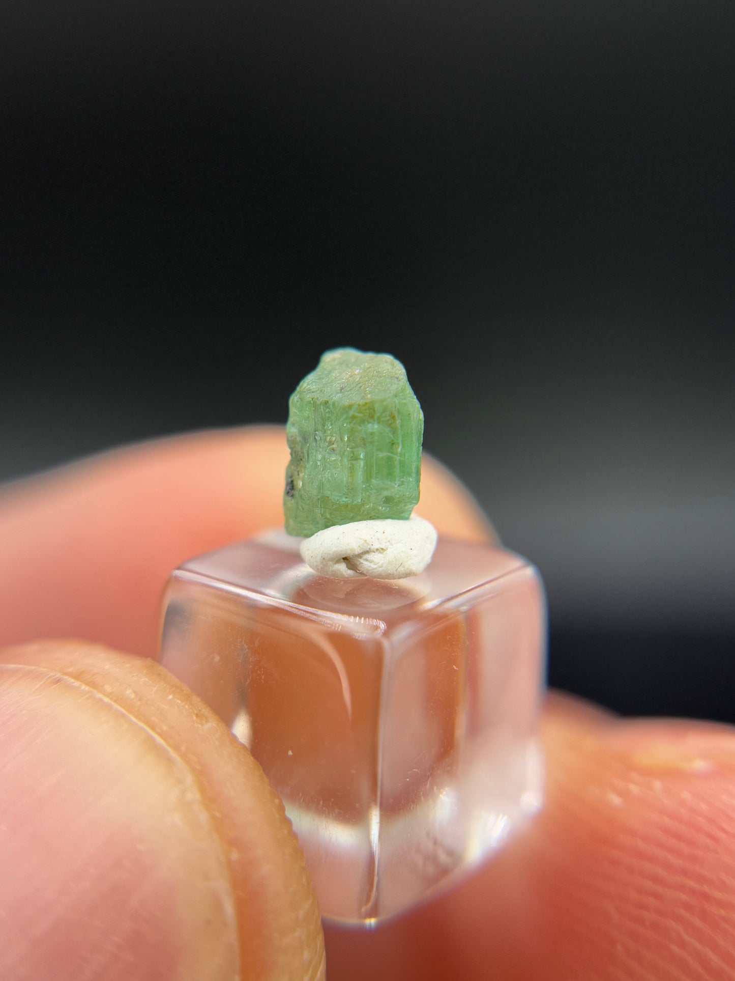 Rare Green Kornerupine Crystal, Tanzania