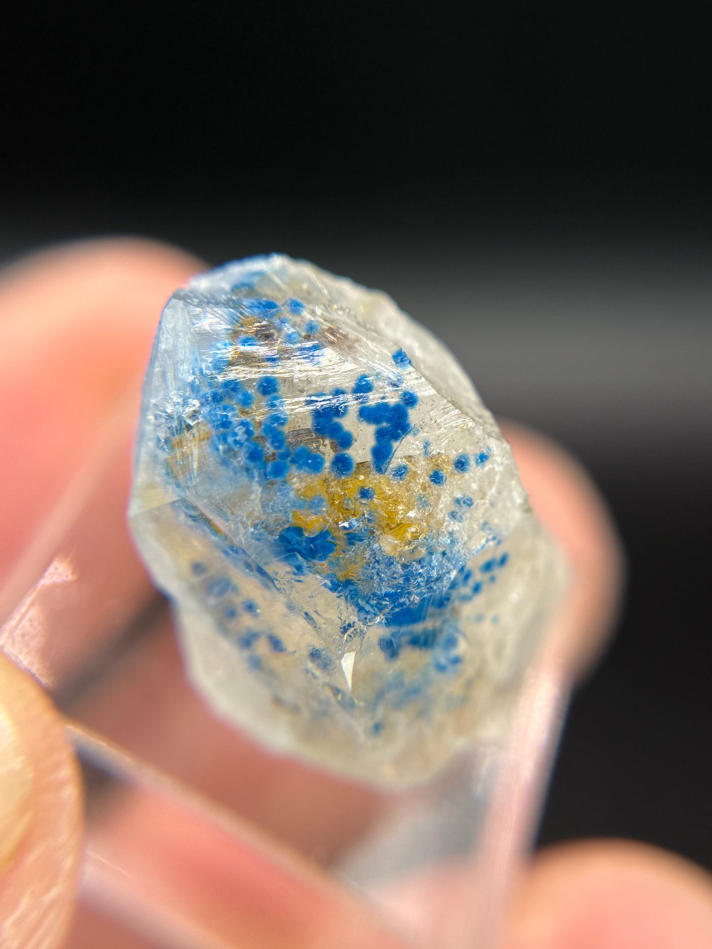 Shattuckite and Quartz, Kunene Region, Namibia