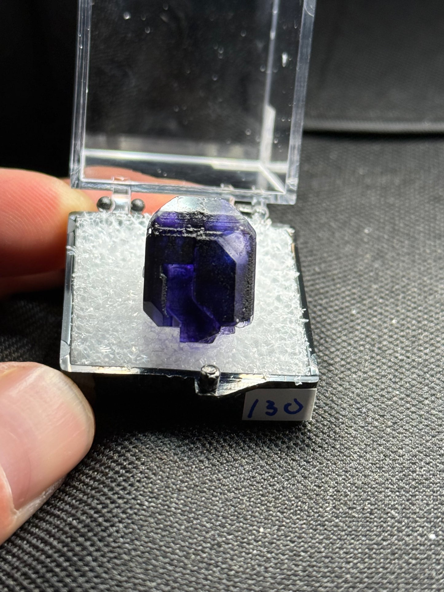 Fluorite (color change), Mandinga Mine, Laguna Brava, Loboy District, Unión Department, Córdoba Province, Argentina.