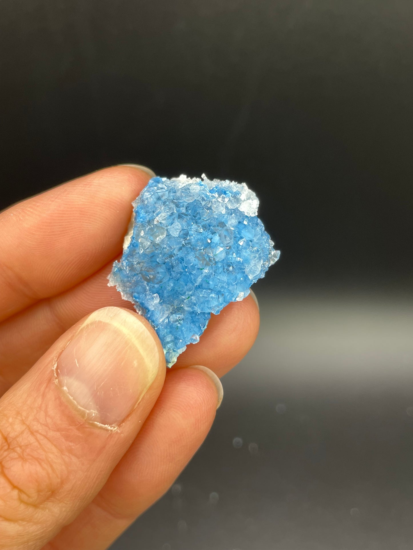 Shattuckite in Quartz, Kunene Region, Namibia