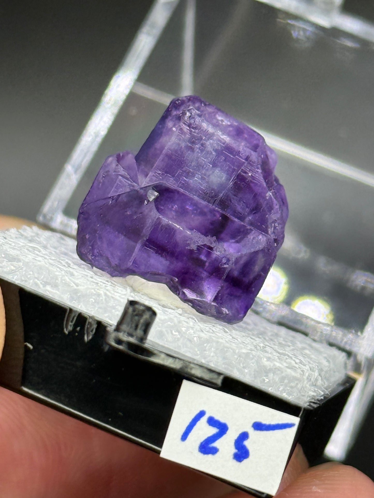 Fluorite, Mandinga Mine, Laguna Brava, Loboy District, Unión Department, Córdoba Province, Argentina.