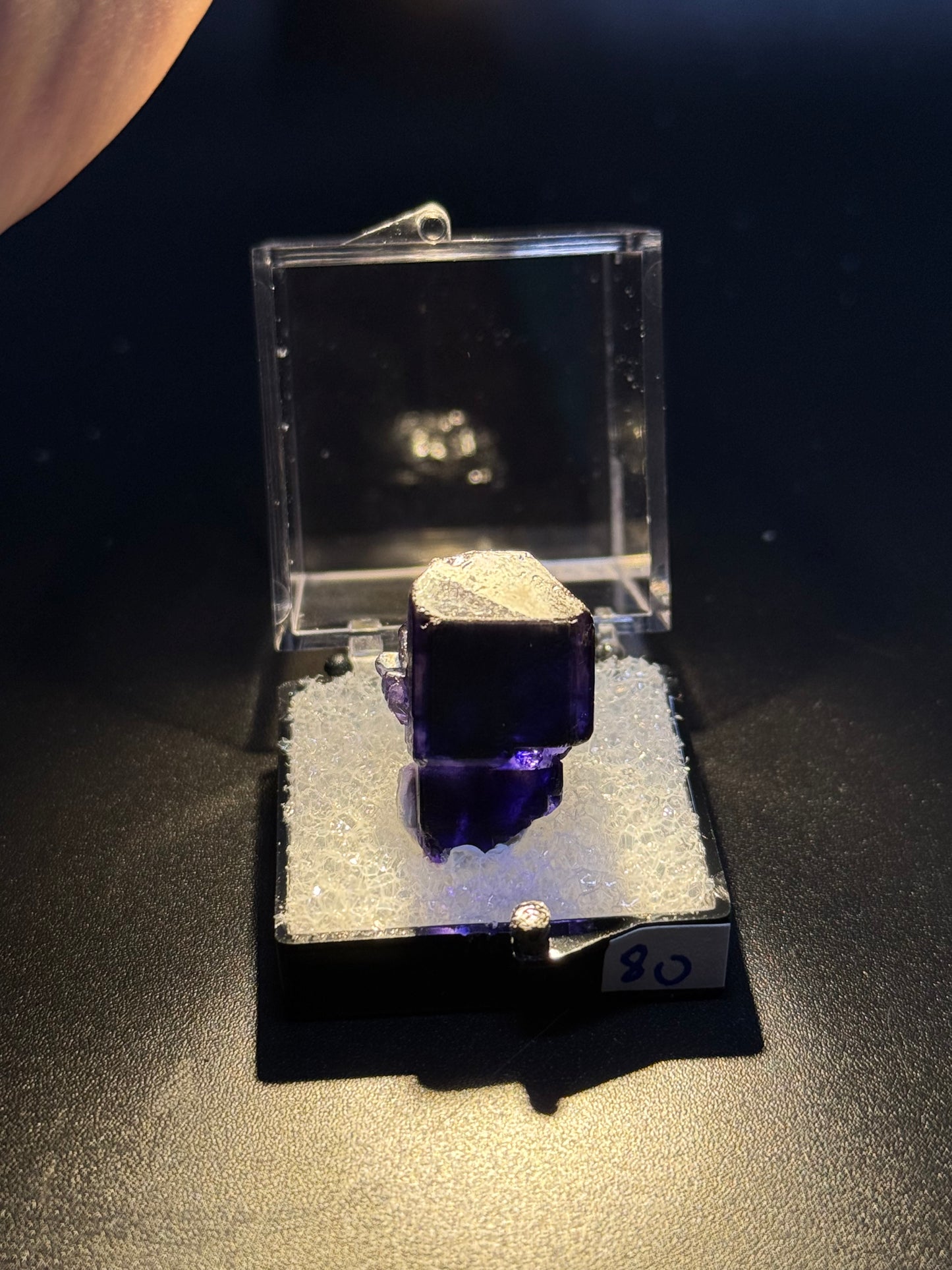 Fluorite (color change), Mandinga Mine, Laguna Brava, Loboy District, Unión Department, Córdoba Province, Argentina.