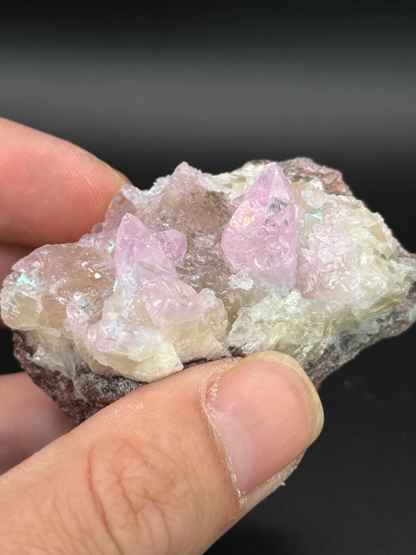 Cobaltoan Calcite, Mashamba West Mine, Kolwezi, Lualaba, DR Congo