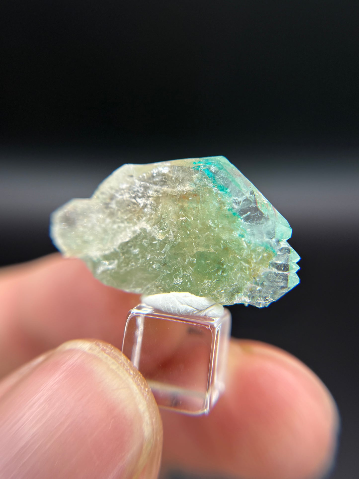 Dioptase and Quartz, Kunene Region, Namibia