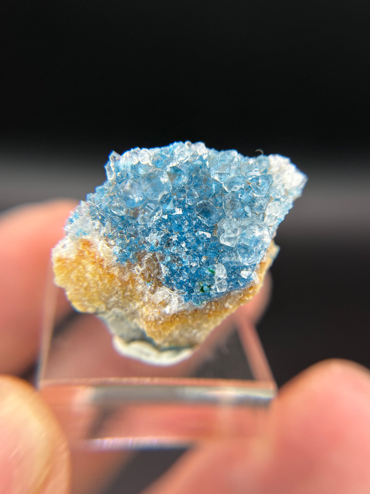 Shattuckite and Quartz, Kunene Region, Namibia