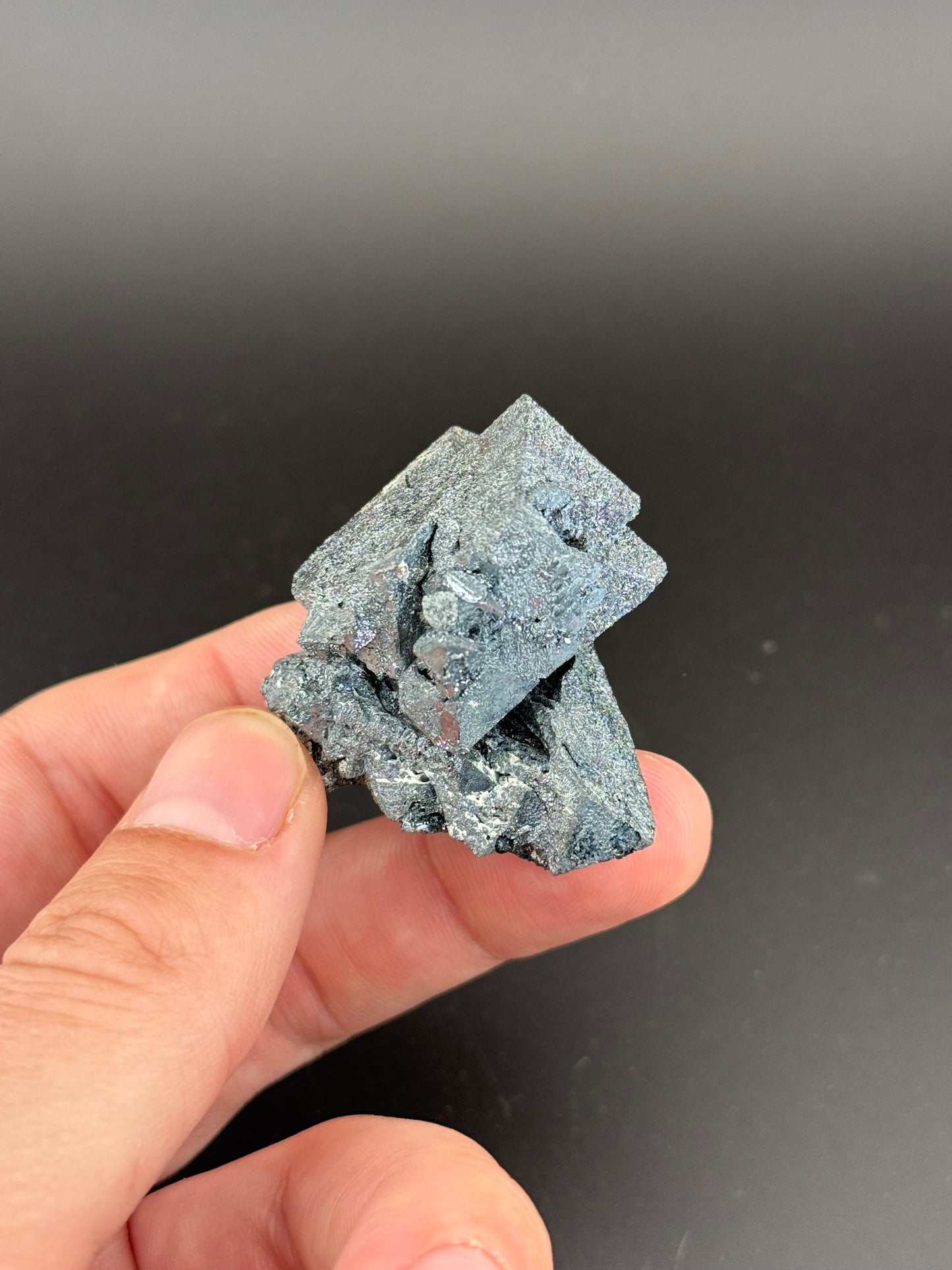 Hematite pseudomorph after Magnetite, Payún Matrú Volcano, Agua Escondida Dist., Malargüe Dept., Mendoza Prov., Argentina